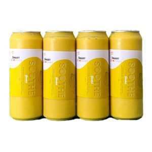Smart Smoothies Soothe smoothie 4-pack, four 500ml cans, front view