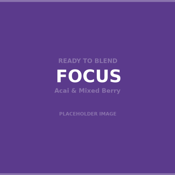 Placeholder image - Smart Smoothies FOCUS ready to blend pack
